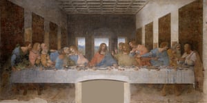 The Last Supper by Leonardo da Vinci.