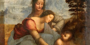 The Virgin and Child with Saint Anne, c. 1501–1519. Louvre, Paris.