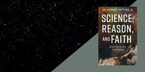 Cover of Science, Reason, and Faith: Discovering the Bible against a starry background. 