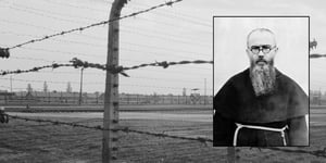 Auschwitz and St. Maximillian Kolbe.