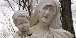 Blessed Mother Teresa of Calcutta Grotto (Sorrowful Mother Shrine).