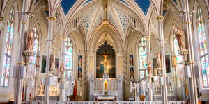 Saint Marys Cathedral, Natchez, United States.