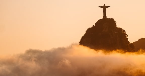 Christ the Redeemer watching over Rio.