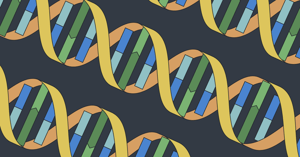 illustrated image of DNA