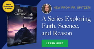 Ad for 'The Catholic Faith and Science' program.