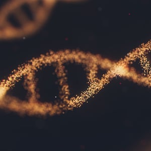 abstract image of DNA